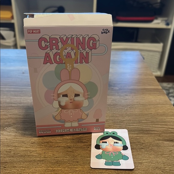 Pop Mart Crying Again Figure - What a frog - Picture 1 of 5